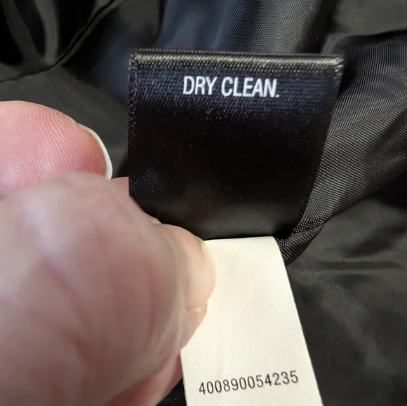 NWT Apt 9 Black Crushed Velvet Dress Jacket Size 14 - Picture 9 of 9